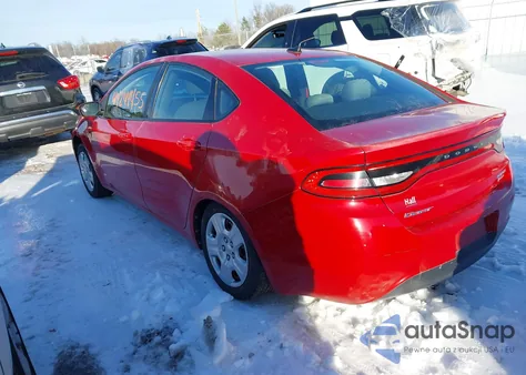 2013 Dodge Dart Aero z USA, uszkodzony, nr VIN 1C3CDFAH0DD204826